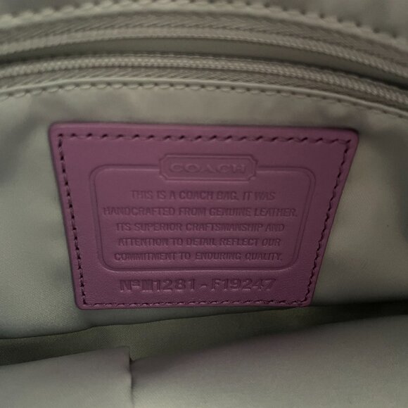 Coach Mauve Bag - Picture 3 of 5